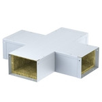 Kreuzstück für Brandschutzkanal